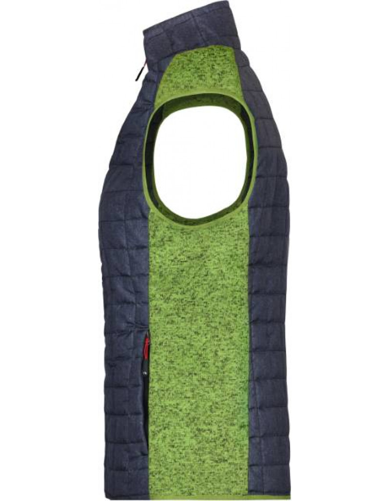 Vestă hibridă tricotată pentru femei